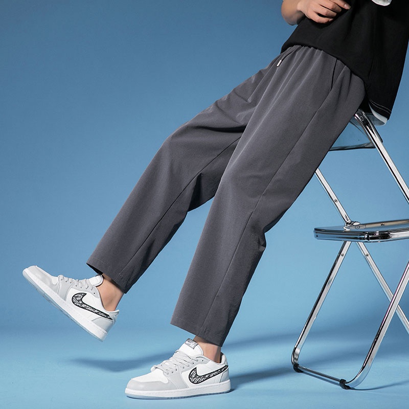 Quần Dài Thể Thao Thời Trang Phong Cách Hàn Quốc Cho Nam