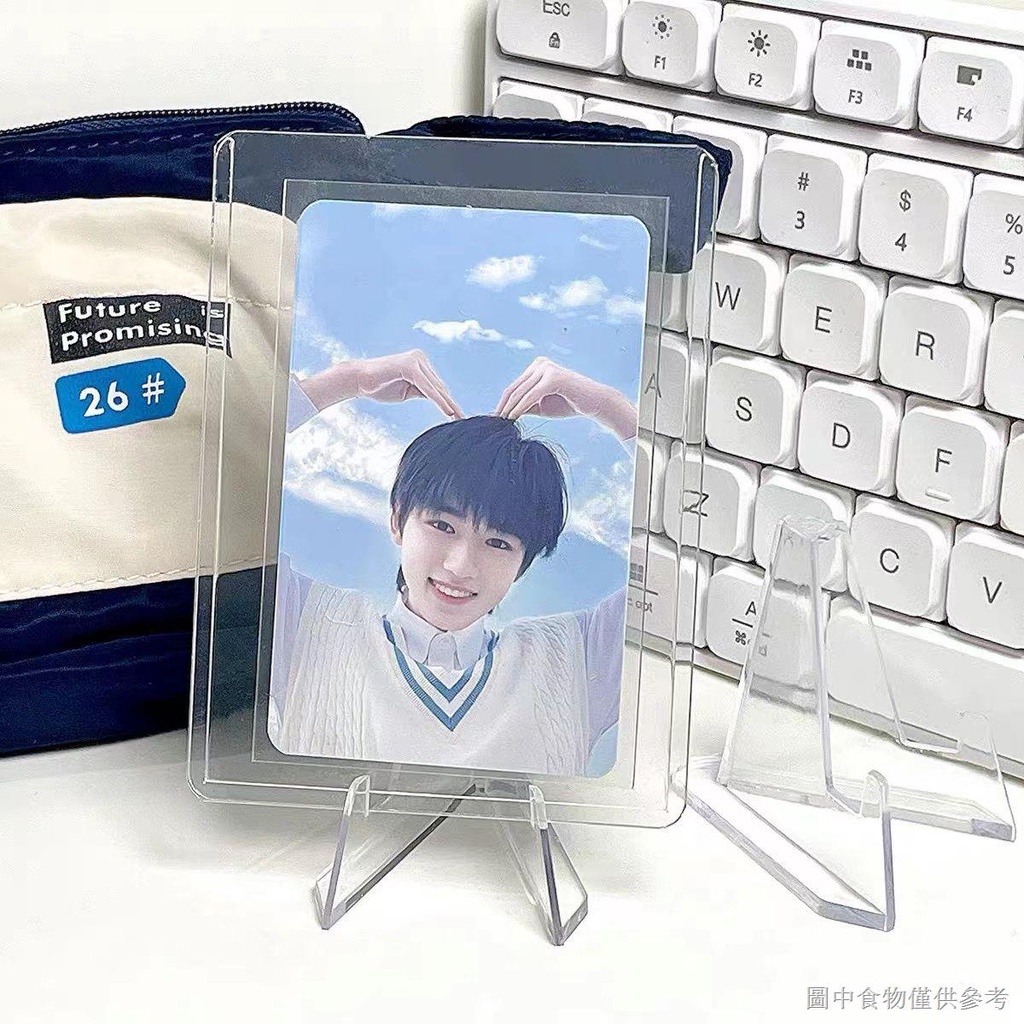 Xiaohongshu Giá Đỡ Ảnh Để Bàn Bằng Acrylic Trong Suốt Hình Ngôi Sao Phong Cách Hàn Quốc Cho Học Sinh