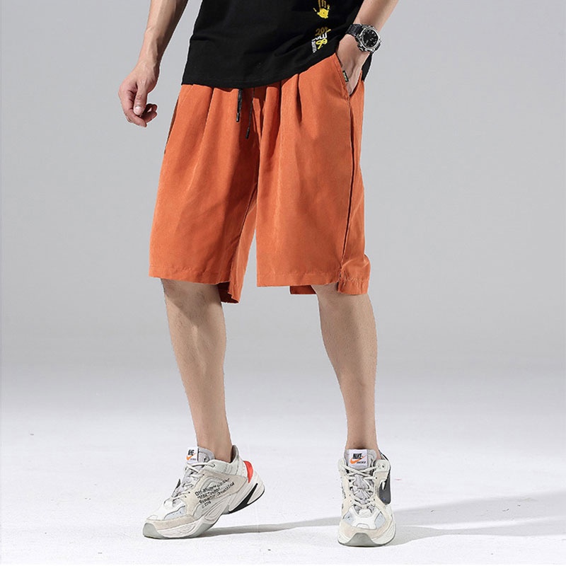 Quần Short Thể Thao Màu Sắc Đơn Giản Phối Túi Cá Tính Thời Trang Cho Nam