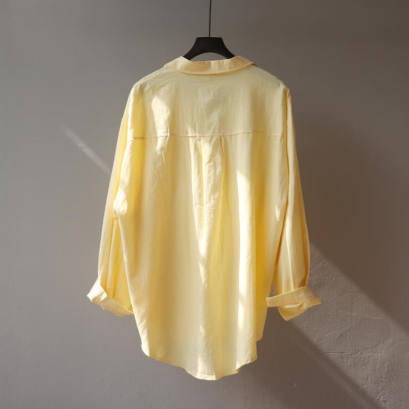 Áo Sơ Mi Tay Dài Thời Trang Dành Cho Nữ 2023