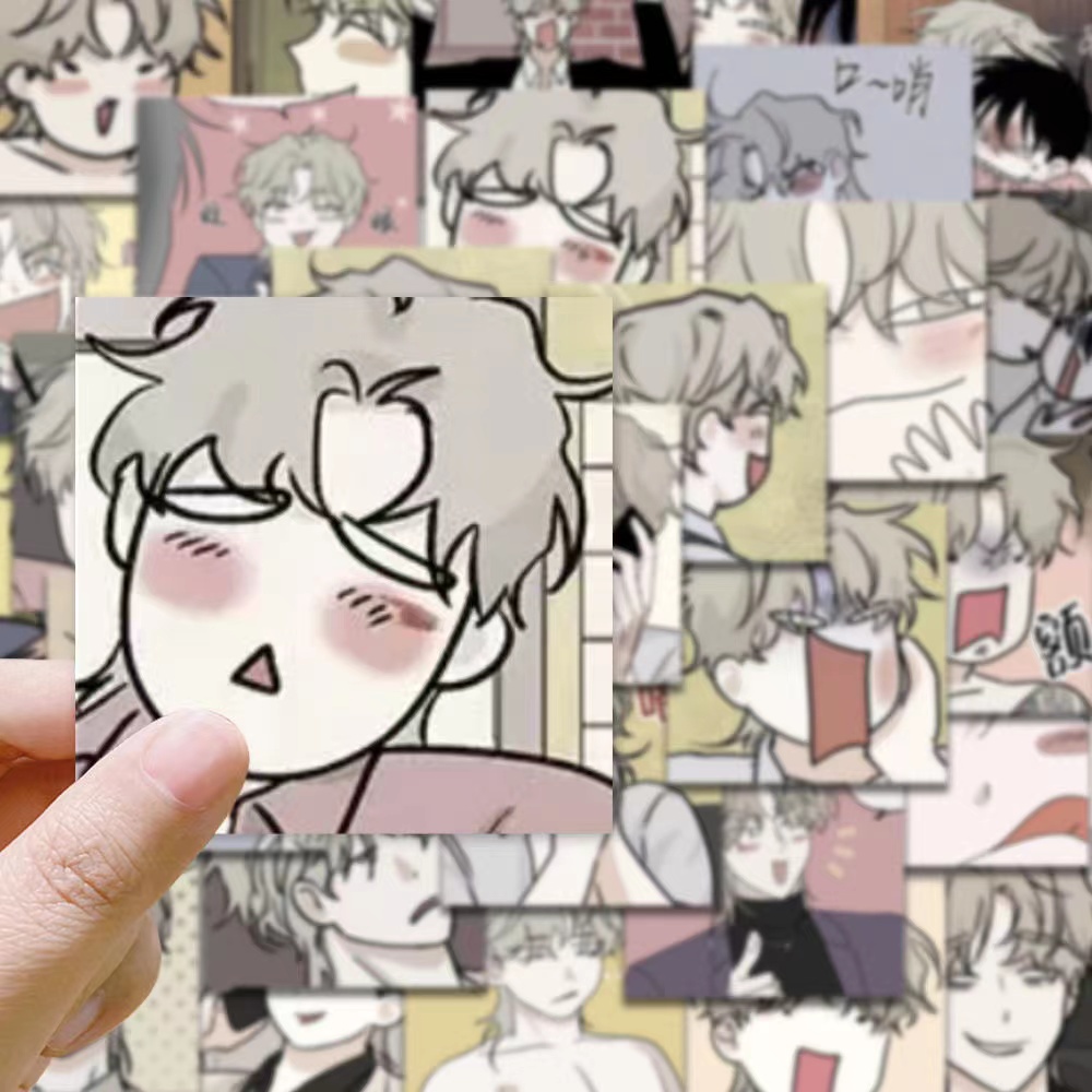 Miếng Dán Họa Tiết Hoạt Hình graffiti Hàn Quốc Dễ Thương Trang Trí Sổ Tay / Điện Thoại / laptop