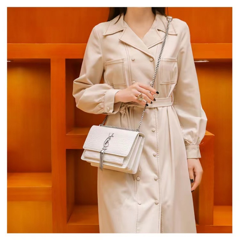 Túi Đeo Chéo Giả Da Cá Sấu Thời Trang Hàn Cho Nữ