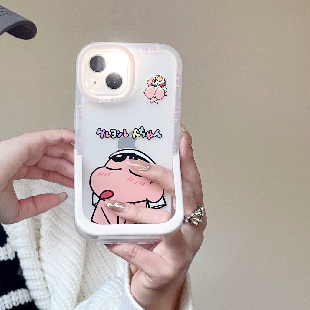 Ốp Lưng Bé Shin Ngộ Nghĩnh Nhiều Mẫu Mã Cho Điện Thoại iPhone 14 / 13 / 12 / 11 / X