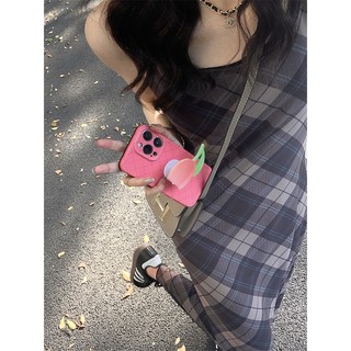 【JMWOMEN】Đầm Voan Hai Dây Ôm Dáng Đính Kim Cương Giả Phong Cách Retro Thời Trang Cho Nữ