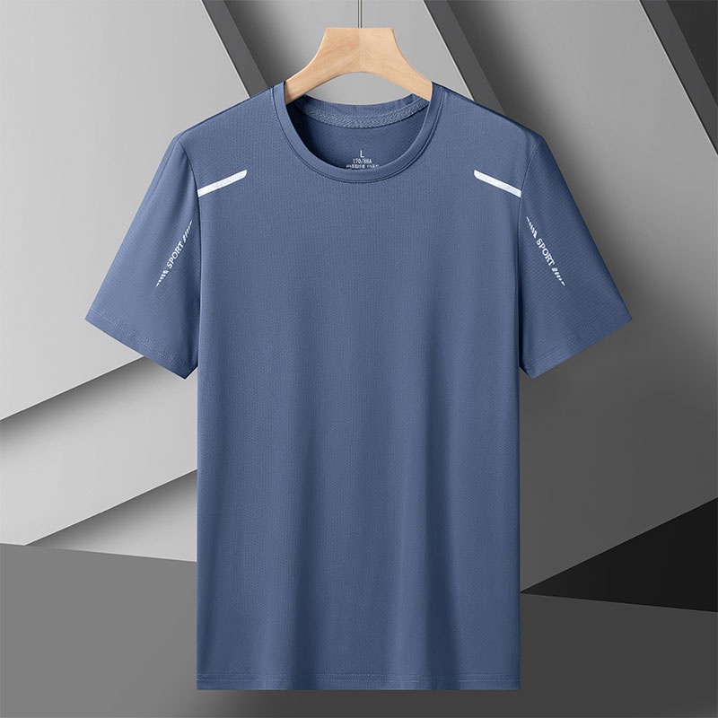 Áo Thun Tay Ngắn Cổ Tròn In Họa Tiết Trẻ Trung Thời Trang Mùa Hè Cho Nam