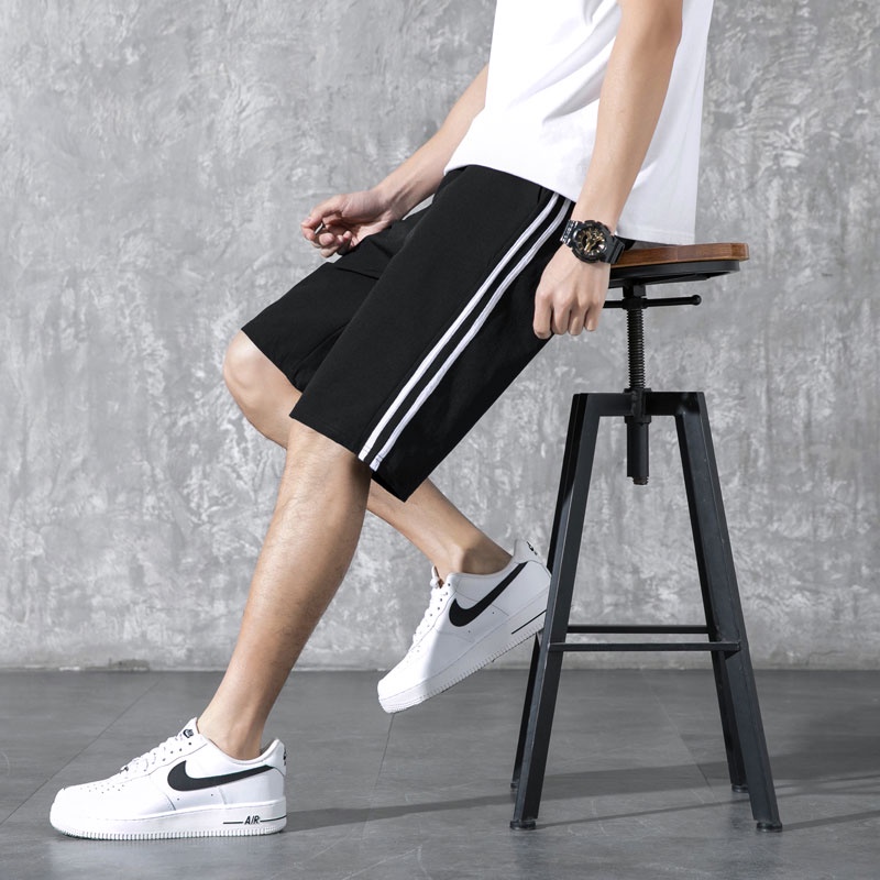 Quần Short Thể Thao Nam Dáng Rộng Có Dây Rút Thời Trang Mùa Hè Mới