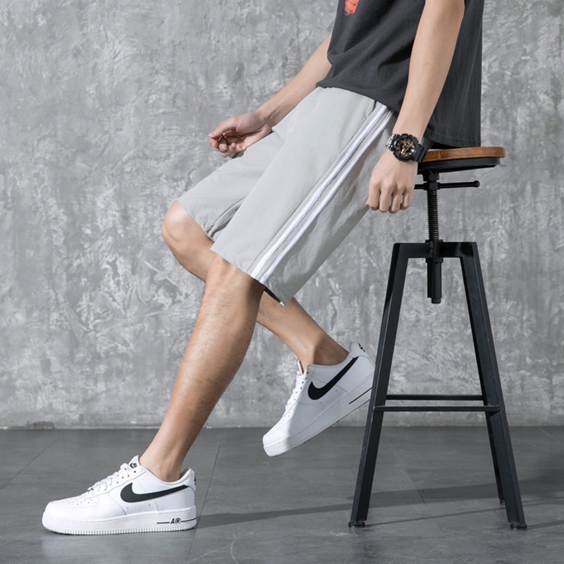 Quần Short Thể Thao Nam Dáng Rộng Có Dây Rút Thời Trang Mùa Hè Mới