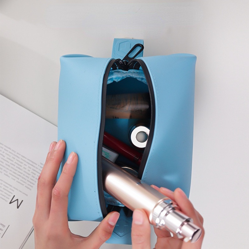 Túi Đựng Mỹ Phẩm Bằng silicone Chống Thấm Nước Kích Cỡ Lớn Tiện Dụng