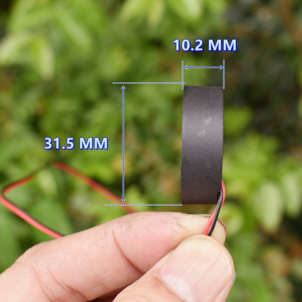 Quạt Làm Mát Mini Không Chổi Than 2 Dây Dc 9V 30mm