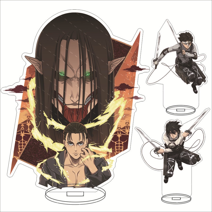 Mô Hình Nhân Vật Shingeki no Kyojin Trong Phim Attack On Titan