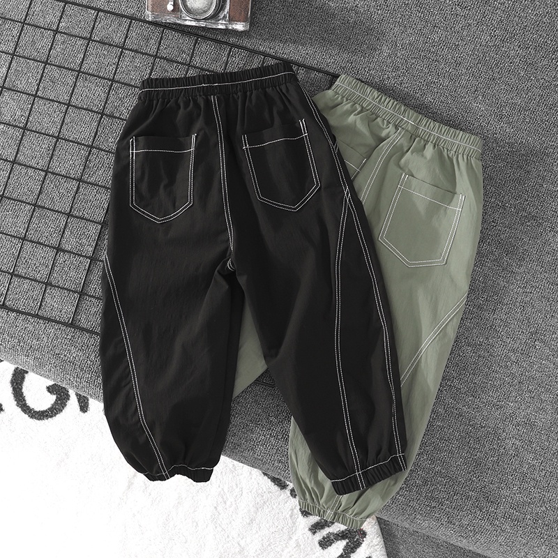 Quần cotton Mỏng Thời Trang Mùa Hè 2023 Cho Bé Trai