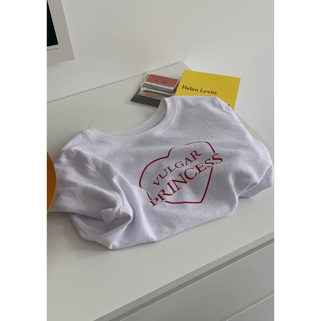 Áo Thun Tay Ngắn Cổ Tròn Màu Trắng Xanh Lá Chất Lượng Cao Thời Trang Mới 2023 Cho Nữ