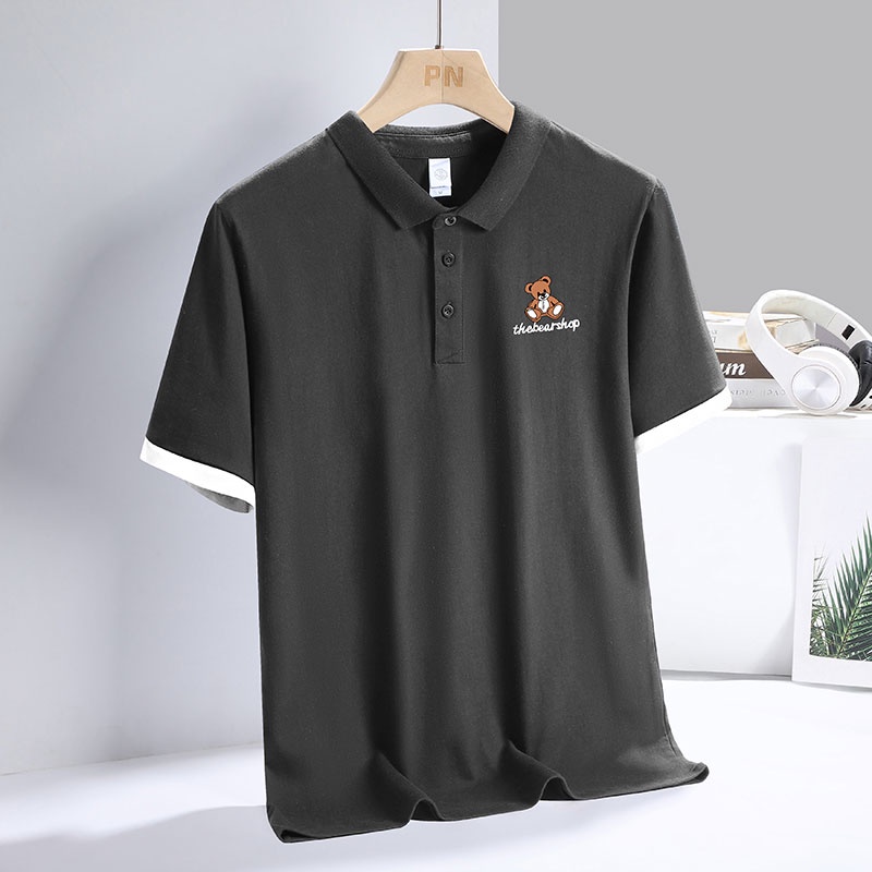 Áo polo Tay Ngắn Dáng Ôm Phong Cách Hàn Quốc Thời Trang Mùa Hè Hàng Mới