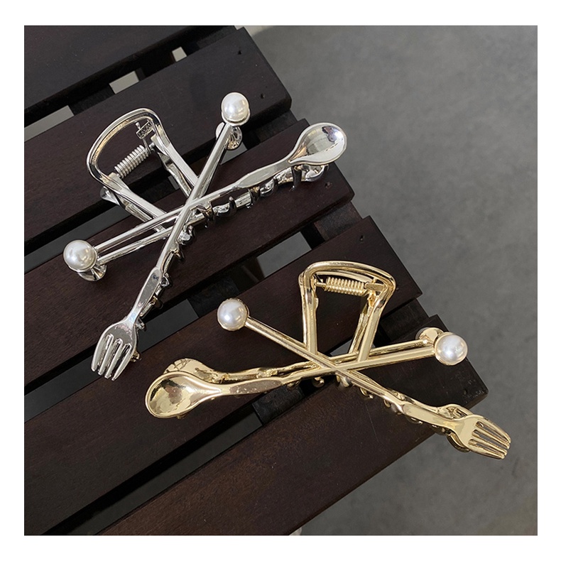 Kẹp Tóc Hình Nĩa Và Muỗng Sang Trọng Hợp Thời Trang Cao Cấp 2023