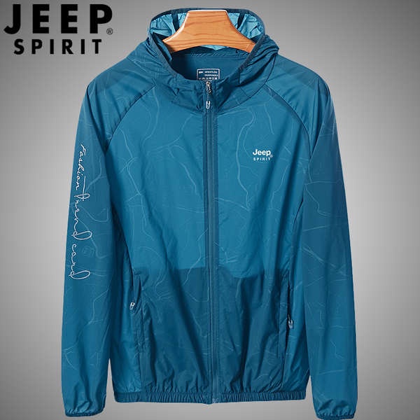Áo Khoác JEEP Chống Nắng Chống Tia Cực Tím Chất Liệu Lụa Siêu Mỏng Thoáng Khí Thời Trang Xuân Hè Cho Nam Giới