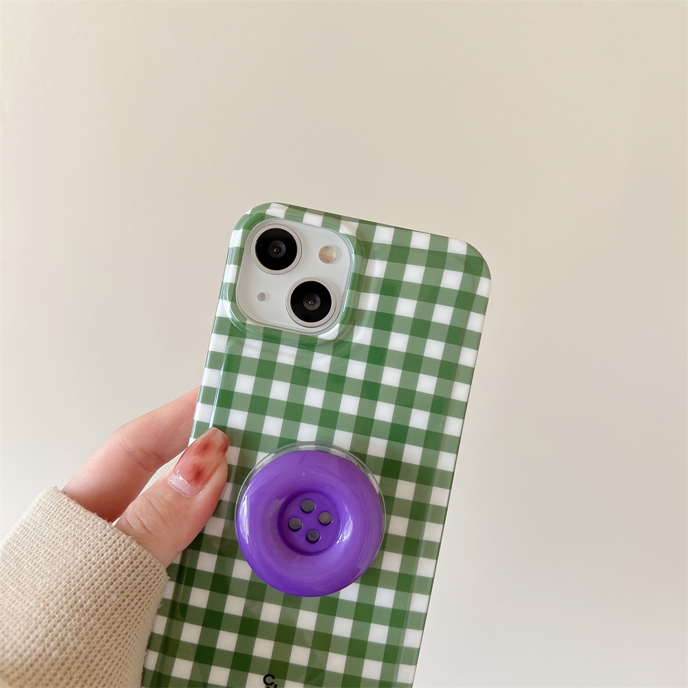 Ốp Điện Thoại Silicon TPU Mềm Trong Suốt Họa Tiết Kẻ Sọc Chống Sốc Chống Rơi Cho iPhone 14 Pro Max 13 12 11