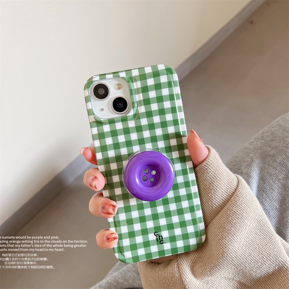 Ốp Điện Thoại Silicon TPU Mềm Trong Suốt Họa Tiết Kẻ Sọc Chống Sốc Chống Rơi Cho iPhone 14 Pro Max 13 12 11