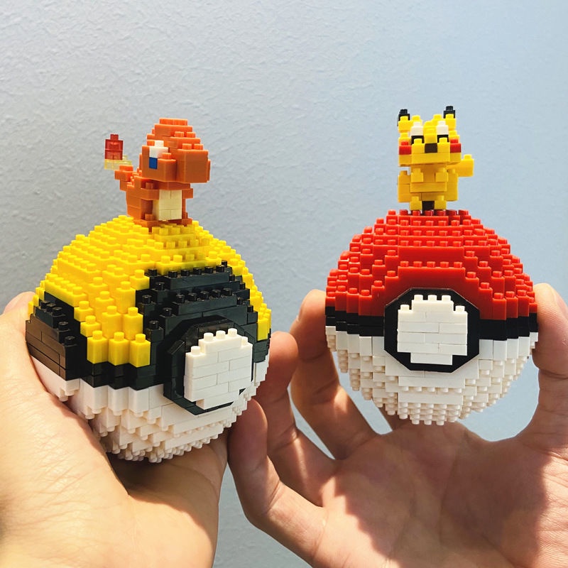 Đồ Chơi Lego Lắp Ráp Quả Cầu Pokemon Chất Lượng Cao Dành Cho Bé