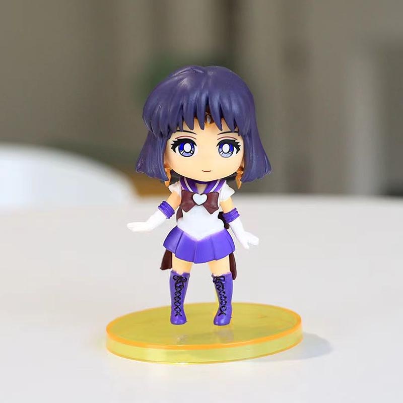 Đồ Chơi Búp Bê Thủy Thủ Mặt Trăng Dạ Quang Dễ Thương Trang Trí Bánh Kem