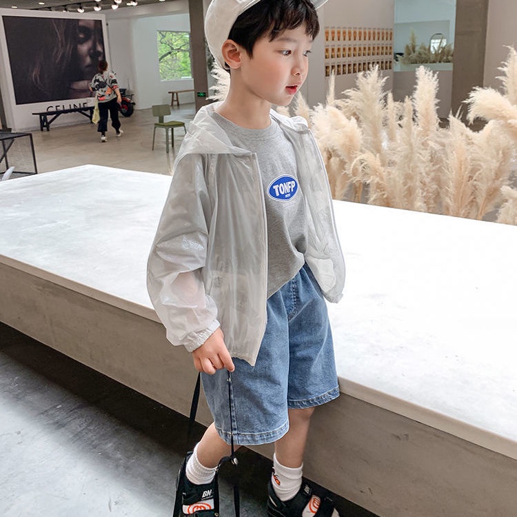 Quần Short Denim Mỏng Thời Trang Mùa Hè 2022 Phong Cách Mới Cho Bé Trai