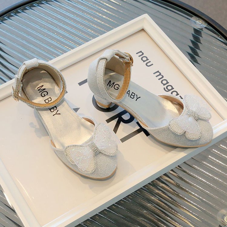 Xăng đan Gót Vừa Thiết Kế Đơn Giản Thoải Mái Thời Trang Mùa Hè Mới Cho Bé Gái