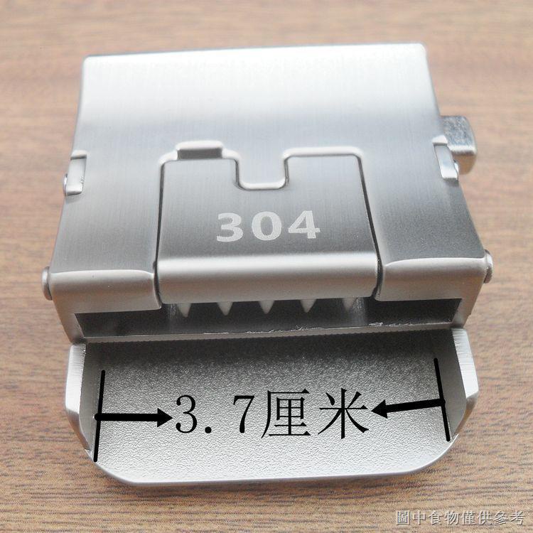 Khóa cài thắt lưng tự động 3.5mm bằng thép không gỉ 304 một lớp không dị ứng phong cách doanh nhân cao cấp cho nam