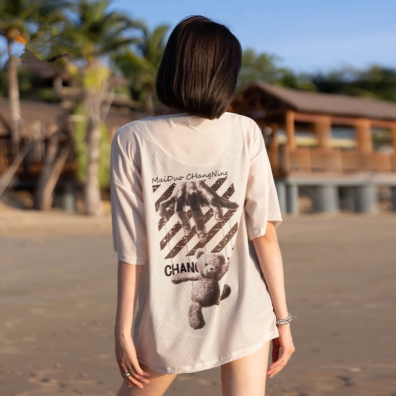 Bộ Đồ Bơi Ba Mảnh Phong Cách Thể Thao Thời Trang Quyến Rũ Cho Nữ