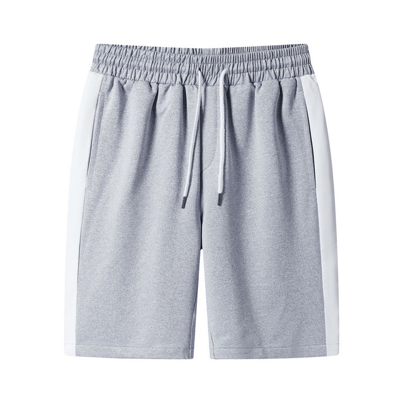 Quần Short Thể Thao Dáng Suông Thoáng Khí Phối Dây Rút Thời Trang Mùa Hè Cho Nam Giới