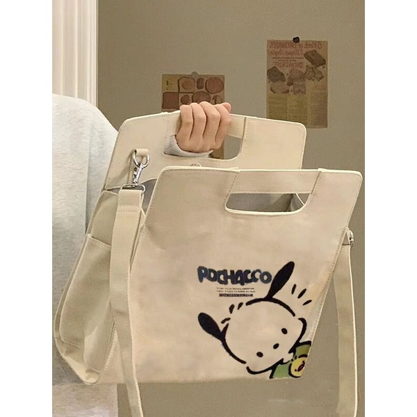 Túi Xách Canvas Cỡ Lớn Thời Trang Hàn Quốc 2023 Cho Nữ