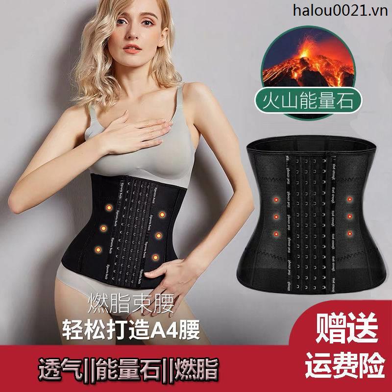 Đai Nịt Bụng Giảm Cân Đốt Cháy Mỡ Thừa Thoáng Khí Cho Phụ Nữ Sau Sinh
