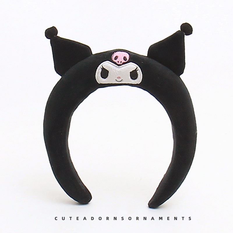 Băng Đô Rửa Mặt Vành Rộng Họa Tiết Hoạt Hình Sanrio Melody Cinnamon Dog