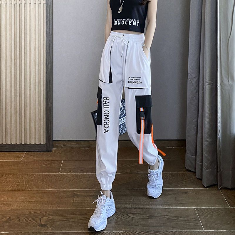 Quần Yếm Dáng Rộng Nhiều Túi Phong Cách Mới Mùa Hè Hợp Thời Trang Cho Nữ