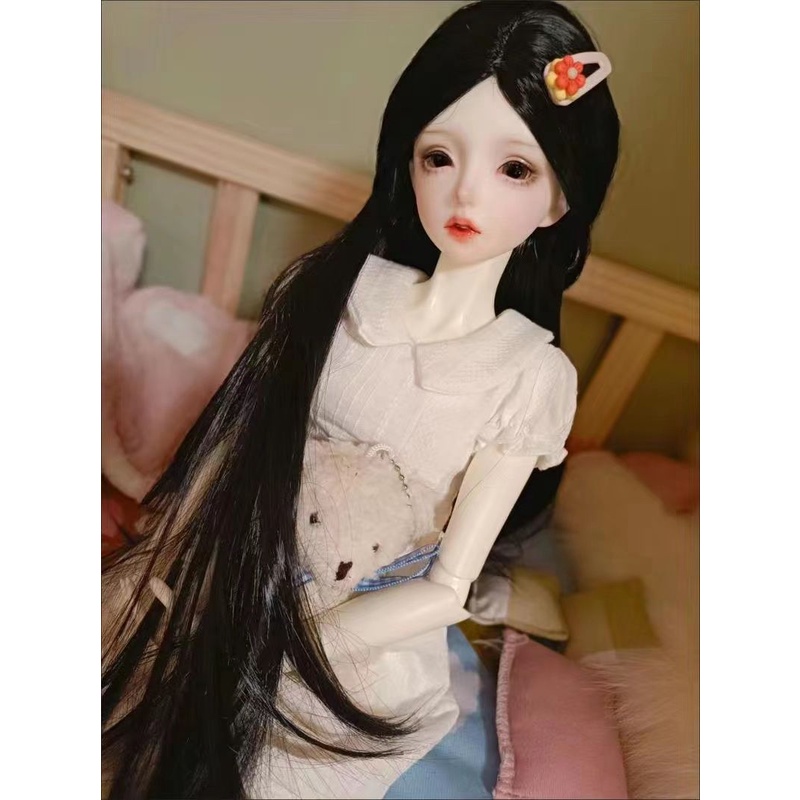 60 cm búp bê yeloli búp bê yeloli búp bê yeloli bé bjd đêm loli tóc giả barbie tóc giả 60 cm tóc giả búp bê yeloli công chúa băng giá bé bjd đêm loli tóc giả barbie tóc giả 8.14