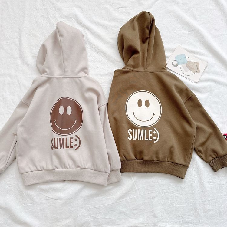Áo Khoác cotton Mỏng Có Mũ Trùm Đầu Cho Bé Trai