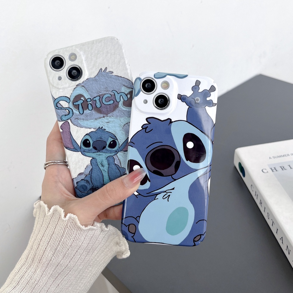 Ốp Điện Thoại Hình Stitch Hoạt Hình Chống Rơi Cho iPhone X / XS Xmax 11pro max 12 pro max 13 pro max 14 pro max