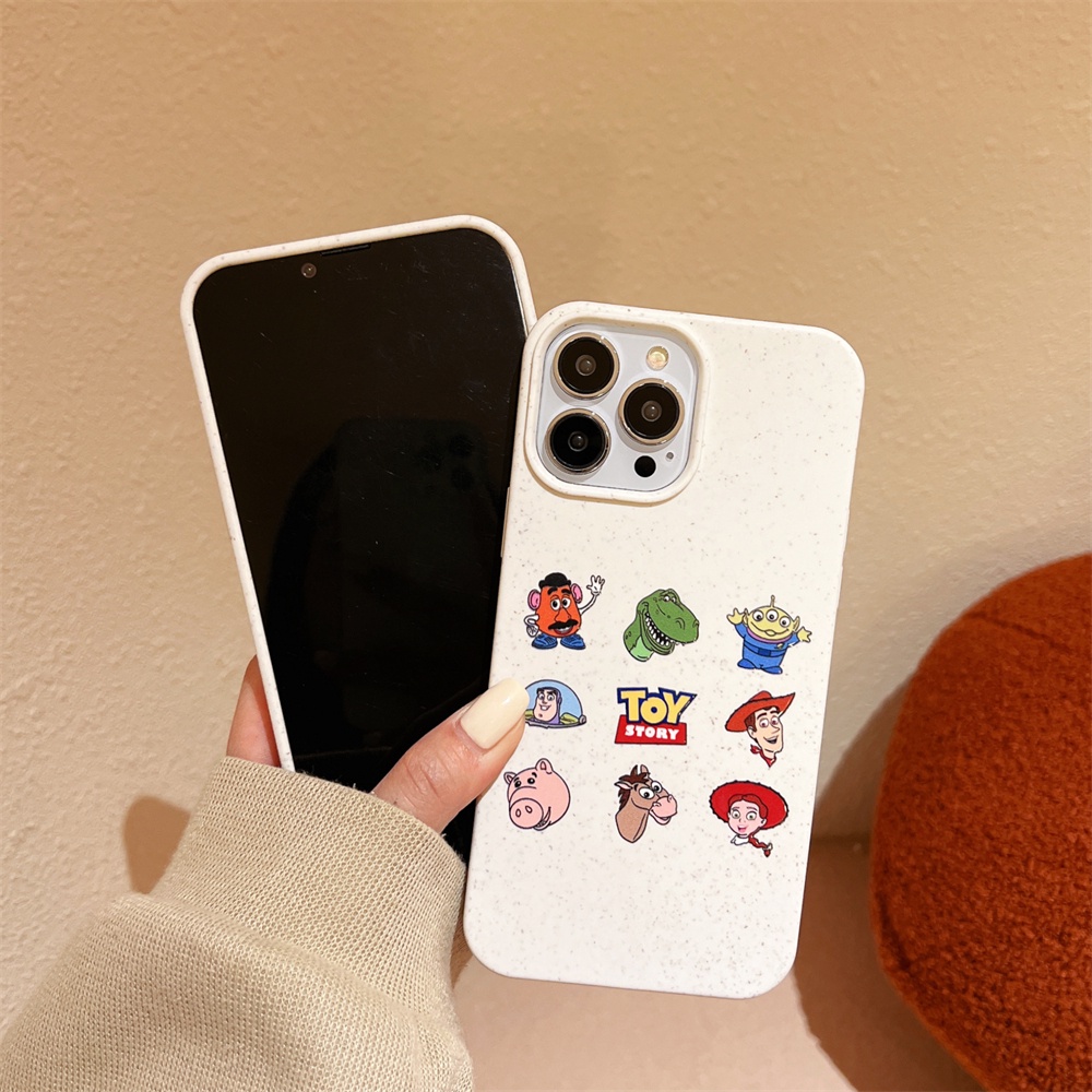 Ốp Điện Thoại TPU Dẻo Họa Tiết Hoạt Hình Toy Story Dễ Thương Chống Sốc Chống Rơi Cho iPhone 14 Pro Max 13 12 11