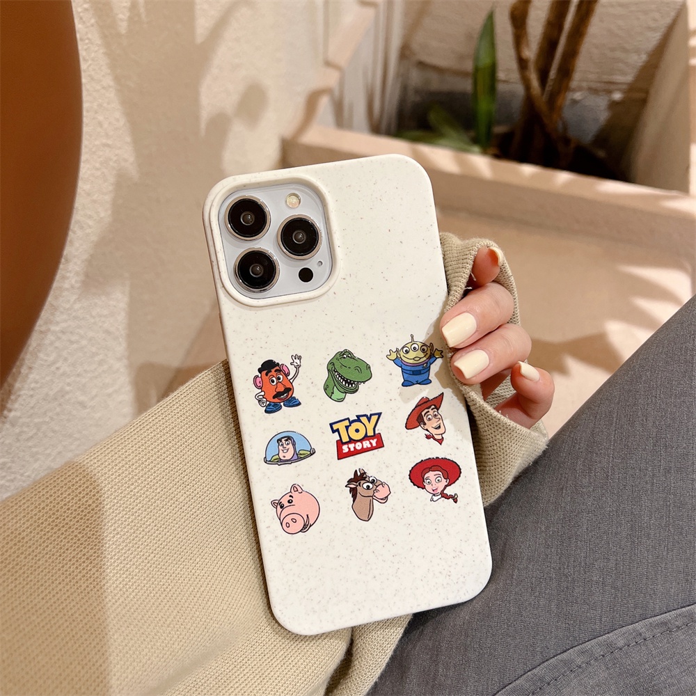 Ốp Điện Thoại TPU Dẻo Họa Tiết Hoạt Hình Toy Story Dễ Thương Chống Sốc Chống Rơi Cho iPhone 14 Pro Max 13 12 11