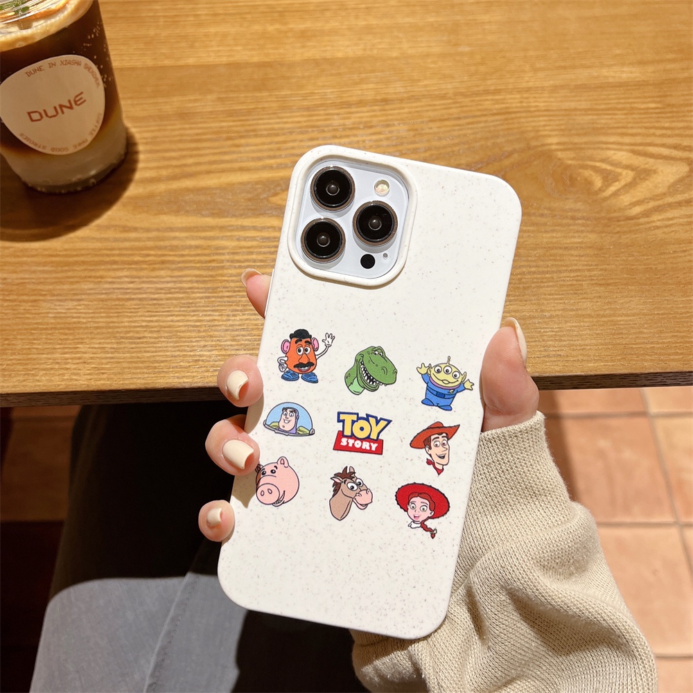 Ốp Điện Thoại TPU Dẻo Họa Tiết Hoạt Hình Toy Story Dễ Thương Chống Sốc Chống Rơi Cho iPhone 14 Pro Max 13 12 11