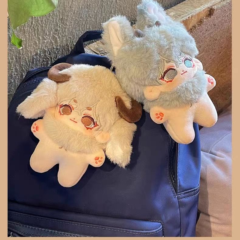 Búp Bê Nhồi Bông 10cm Vải Cotton Không Gây Kích Ứng Tai Thỏ Phong Cách Mới