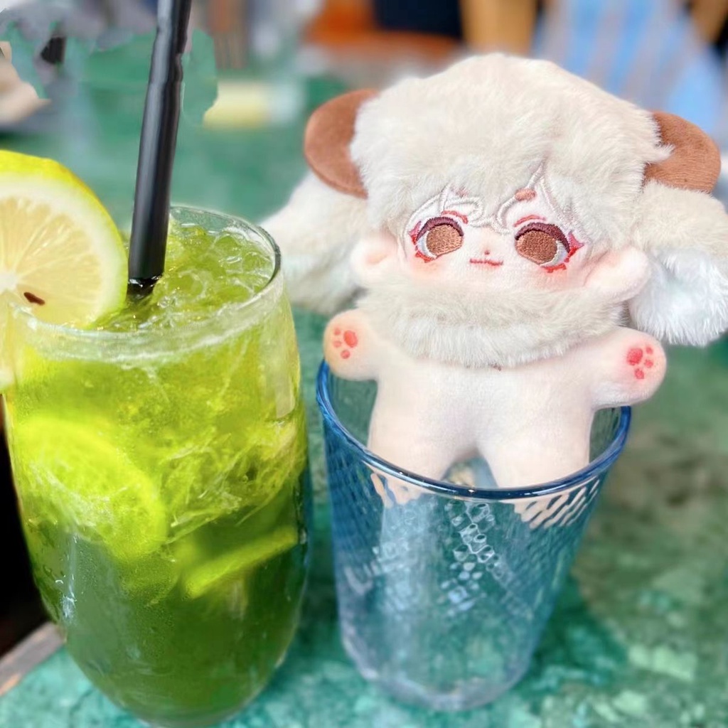 Búp Bê Nhồi Bông 10cm Vải Cotton Không Gây Kích Ứng Tai Thỏ Phong Cách Mới