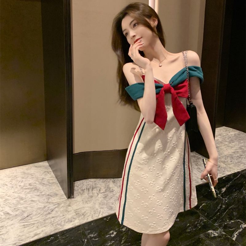 Đầm Thiết Kế Đường Phố Pháp Thời Trang Cao Cấp Mới Cho Nữ