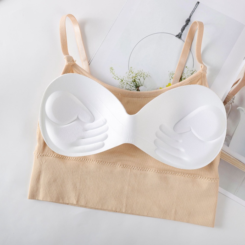 Mới Áo Ngực Thể Thao Không Gọng Không Đường May Thời Trang Cao Cấp Cho Nữ