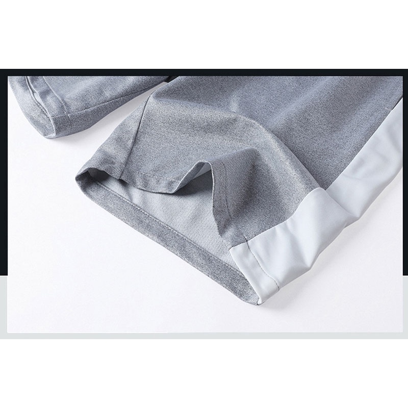 Quần Short Thể Thao Dáng Suông Thoáng Khí Phối Dây Rút Thời Trang Mùa Hè Cho Nam Giới