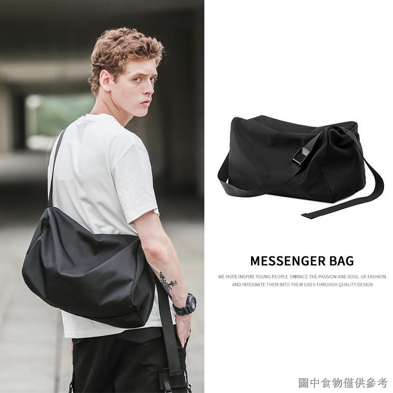 [Túi nylon] [Túi vải Oxford thông thường] Túi đeo vai nam Túi đeo vai đeo chéo dạo phố Túi nam dung 