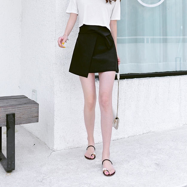 Chân Váy Chữ A Lưng Cao Phong Cách Phương Tây Thời Trang Mùa Hè Cho Nữ