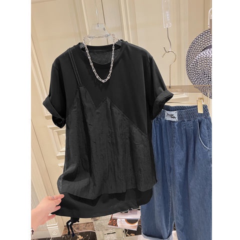 Áo Thun Tay Ngắn Plus Size Cho Nữ