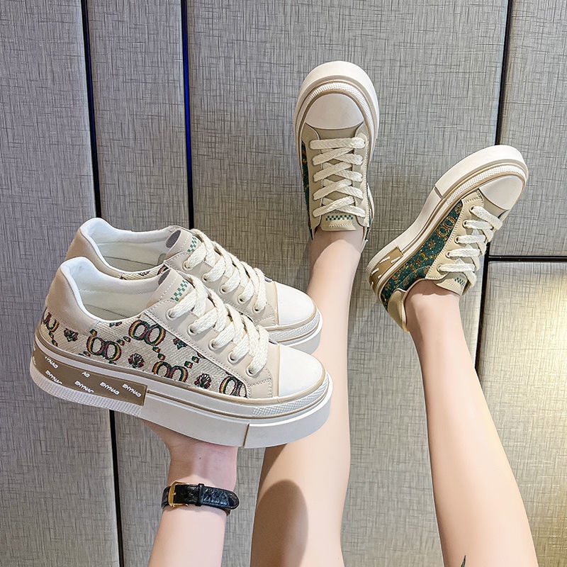 Giày Thể Thao Đế Dày Size Lớn 35-43 41 Phong Cách Mới Cho Nữ Size 42