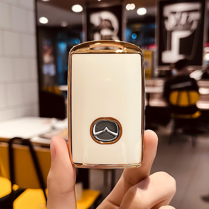 Vỏ Da Hợp Kim Nhôm Bảo Vệ Chìa Khóa Xe Hơi Mazda 3 CX4 Atez cx30 Ốp
