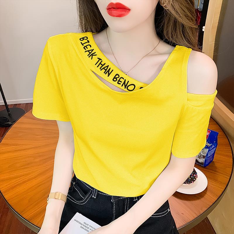 Áo Thun Nữ Ngắn Tay Hở Vai Thời Trang
