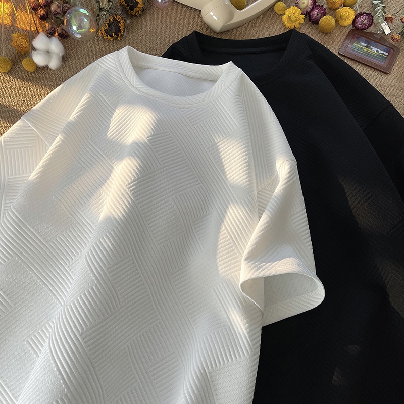 Áo Thun Tay Ngắn Cổ Tròn Thời Trang Mùa Hè Cho Nam